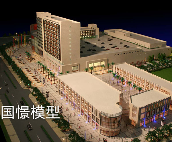 潼关县建筑模型